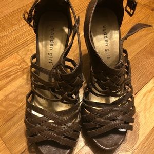 Brown Madden Girl Sandals